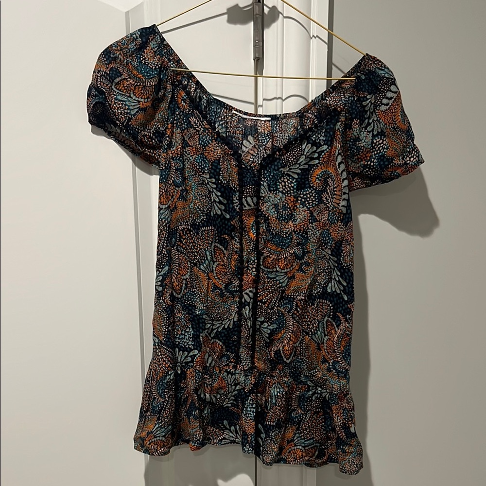 Floral Off-Shoulder Top
